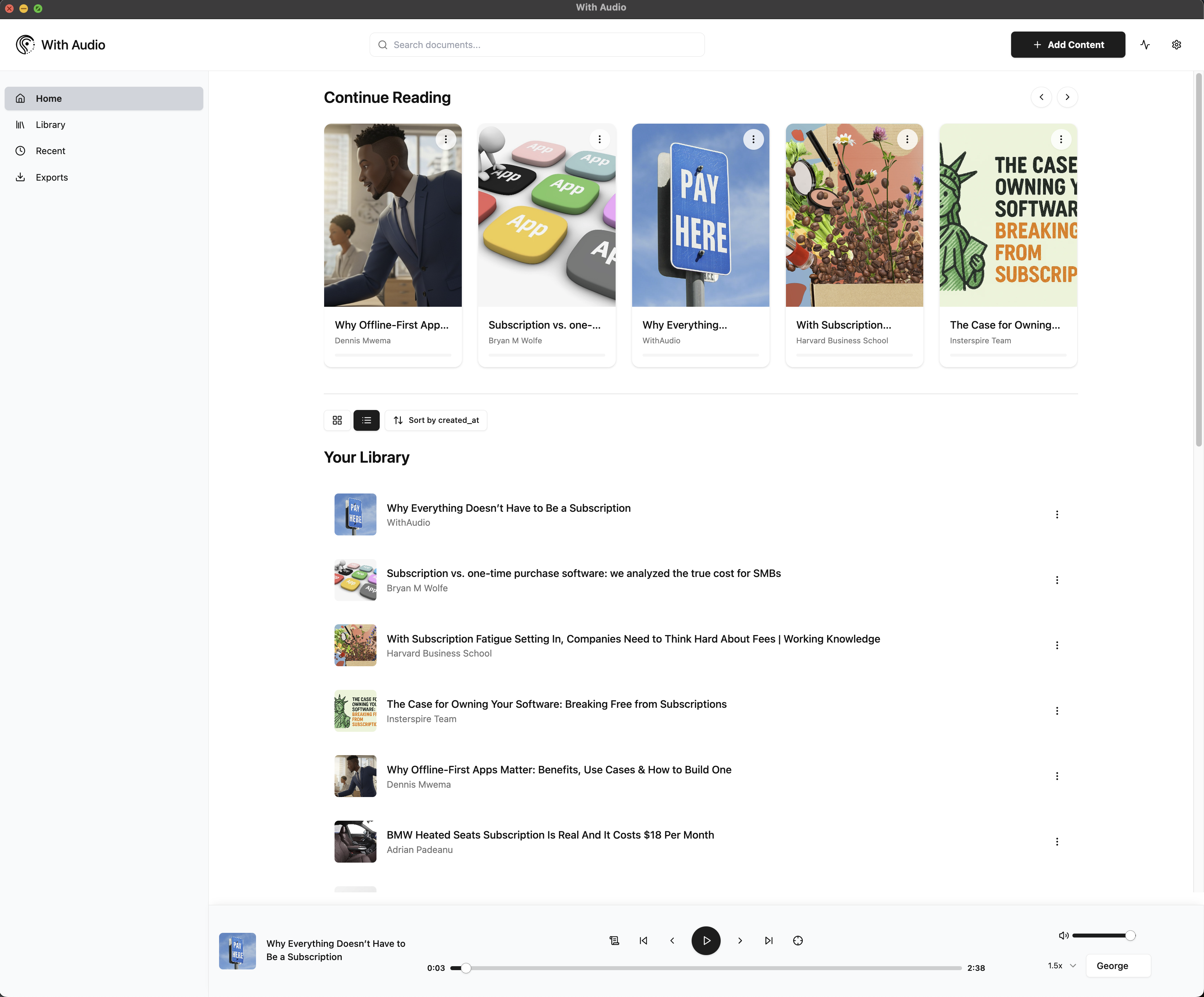 Homepage